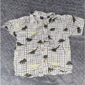 Toddler boy dinosaur shirt